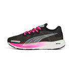 Puma Women Velocity Nitro 2 Fade WNS Sneaker(Black-Ravish-Silver , 4 UK )