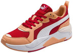 PUMA Unisex Adult X-Ray Sneakers (High Risk Red White-Cantaloupe-Rosewater 3.5UK)