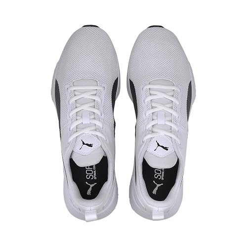 Puma Flyer SoftFoam+ Running Shoes White-Black 11 UK