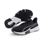 Puma Womens PWRFrame TR WN's Black-Deep Orchid-Neon Citrus Training Shoe - 3 UK