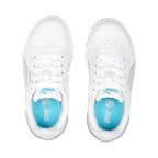 Puma Girls Carina 2.0 Mermaid Pre-School White-Hero Blue-Silver Sneaker - 10UK