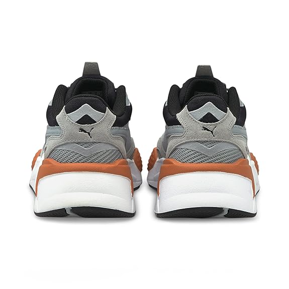 Puma Unisex-Adult RS-X³ Twill AirMesh  Sneaker (Quarry-Quarry , 4 UK )
