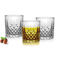 Sanjeev Kapoor Paris Crystal Whisky Tumbler, 325 ml, Set of 6, Transparent