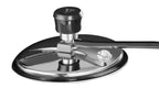 Pigeon by Stovekraft Amelia Induction Base Aluminium Pressure Cooker, 3 litres, Black