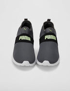 Puma Unisex-Adult Tronic Slip On Castlerock-Black-Fizzy Apple Sneaker - 11 UK