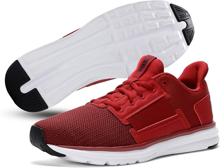 PUMA Men's Enzo Street Sneaker ( Red , 8 )