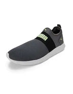 Puma Unisex-Adult Tronic Slip On Castlerock-Black-Fizzy Apple Sneaker - 11 UK