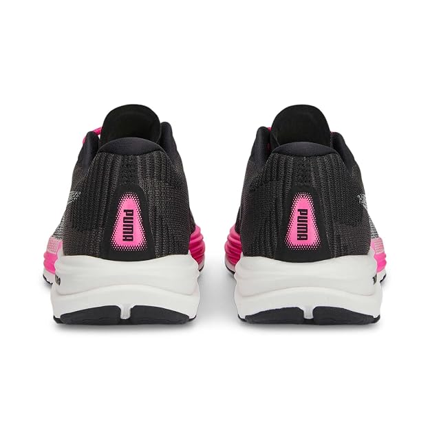 Puma Women Velocity Nitro 2 Fade WNS Sneaker(Black-Ravish-Silver , 4 UK )
