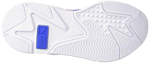Puma Unisex-Adult RS-X Toys White-High Risk Red Sneaker - 4 UK