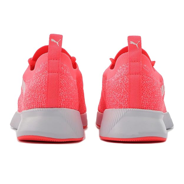 Puma Women's Flyer Runner Engnr Knit Wn s Ignite Pink White Running Shoe-3 Kids UK
