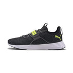 Puma Men's Persist XT Knit Castlerock-Yellow Alert Closed Shoe-10 Kids UK