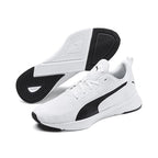 Puma Flyer SoftFoam+ Running Shoes White-Black 11 UK