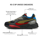 Puma Unisex RS-Z BP Sneaker, Puma Black-Urban Red, 3.5