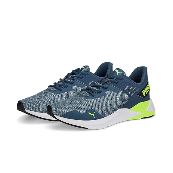 Puma Unisex Adult Disperse XT 2 Walking Shoe ( Evening Sky - Lime Squeeze , 9 )