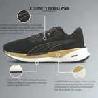 PUMA Women Eternity Nitro Wns Running Shoe Black -4