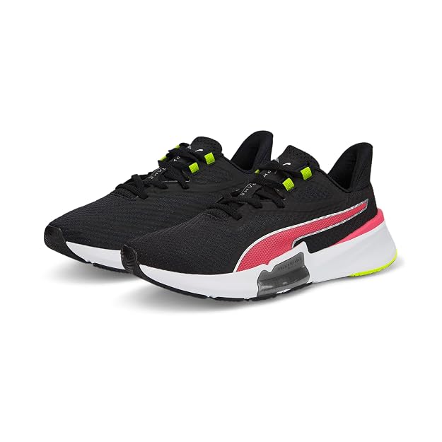 Puma Womens PWRFrame TR WN's Black-Sunset Pink Training Shoe - 3UK