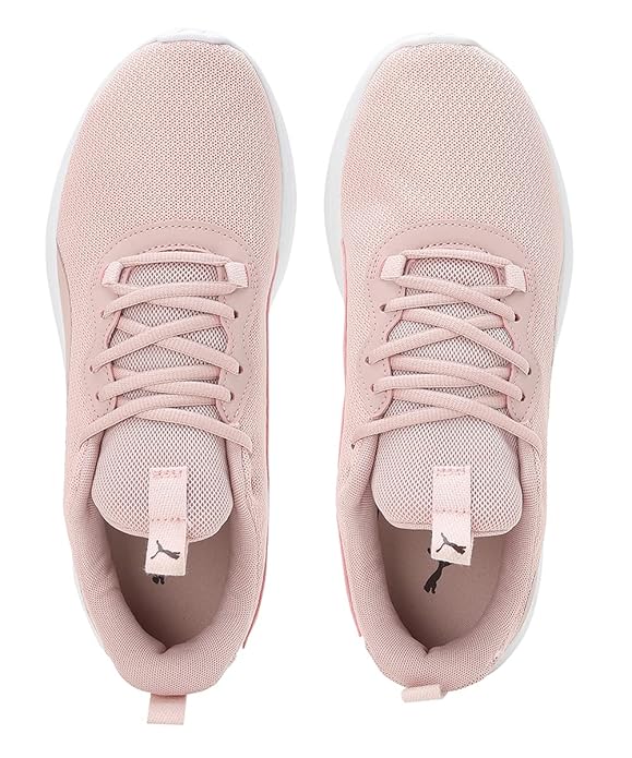 PUMA Unisex-Adult Resolve Modern Rose Quartz-White Running Shoe - 3UK