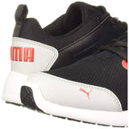 Puma mens Stoop IDP Low Boot Puma Black-High Risk Red-Quarry 8 UK