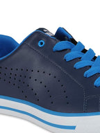Puma Men's Poise Perf Idp Sargasso Sea-Electric Blue Lemonade Sneakers - 6 UK