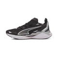 Puma womens UltraRide Wn's Puma Black-Metallic Silver Walking Shoe- 3 UK