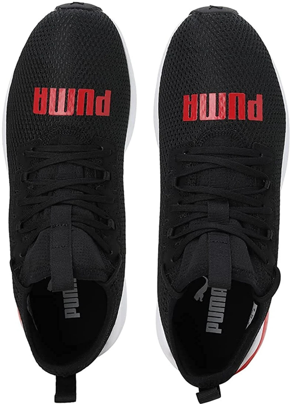 PUMA Cell Vive Bright Running Shoes For Men (Black , 9)