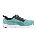 PUMA womens Puma Flexracer HM NU Wn s IDP Puma Black-Blue Turquoise-Puma White Sneaker-3UK