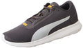 Puma Mens Volant Sneaker (Asphalt-High Rise-Tangerine,  11)
