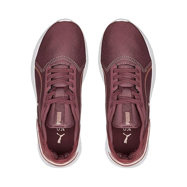 Puma Women Remedie Metallic Walking Shoe ( Dusty Plum-Rose Gold , 4 UK )
