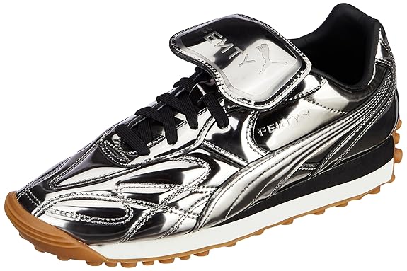 Puma Unisex-Adult Avanti C Fenty Aged Silver Sneaker - 5 UK