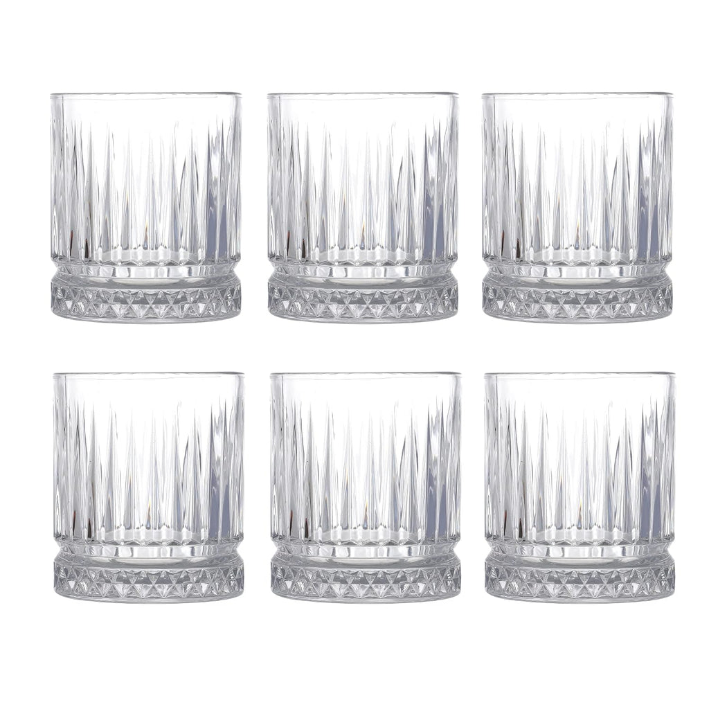 Sanjeev Kapoor Dubai Whisky Glass Set of 6 Pcs - 330ml