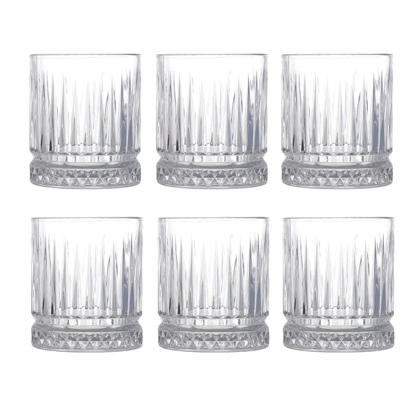 Sanjeev Kapoor Dubai Whisky Glass Set of 6 Pcs - 330ml