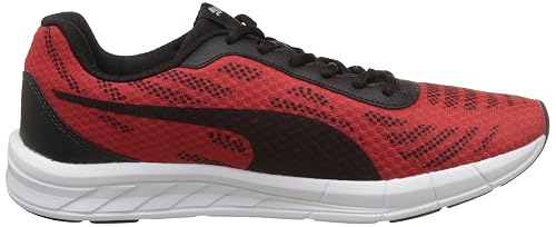 Puma Men Meteor IDP Sports Shoe, 8 UK, Red