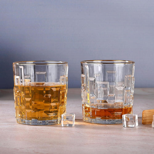 Cairo Whisky Glass | 330ml |Set of 6Pcs