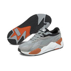 Puma Unisex-Adult RS-X³ Twill AirMesh  Sneaker (Quarry-Quarry , 4 UK )