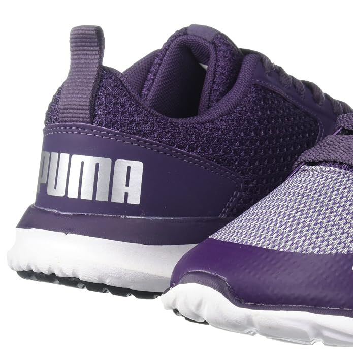 Puma Womens Agile T2 NM V1 WN's Sweet Grape-Silver Running Shoe- 7 UK