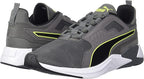 PUMA Disperse XT mens Sneakers ( CASTLEROCK-Yellow Alert , 6 )