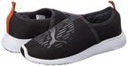 Puma Mens Glarus Slip on Black-Steel Gray-Dark Shadow-Firelight Sneaker - 4 UK