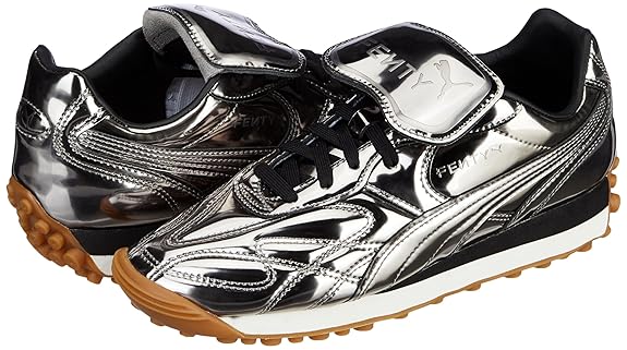 Puma Unisex-Adult Avanti C Fenty Aged Silver Sneaker - 5 UK