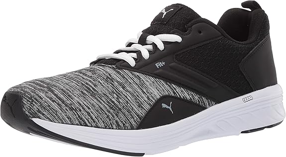 PUMA Men's NRGY Comet Sneaker (Black White, 10 UK )