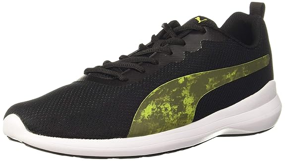 Puma Men Pacer Mars Sneaker ( Puma Black-Limepunch , 9 )
