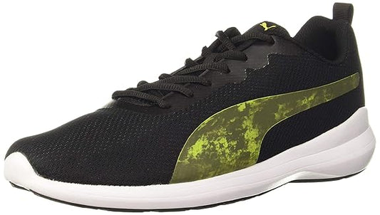 Puma Men Pacer Mars Sneaker ( Puma Black-Limepunch , 9 )
