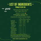 Jivo Everyday Cooking Pomace Olive Oil 2 Litre | Imported from Spain | Rich in MUFA, Low in Saturated Fat | Ideal for Frying, Roasting & Baking | Cooking Oil for Daily Use.