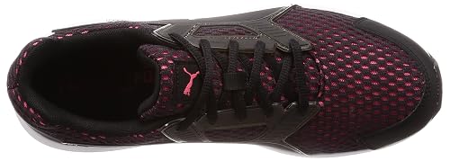 Puma Women's Puma Black-Paradise Pink Running Shoes - 4 UK