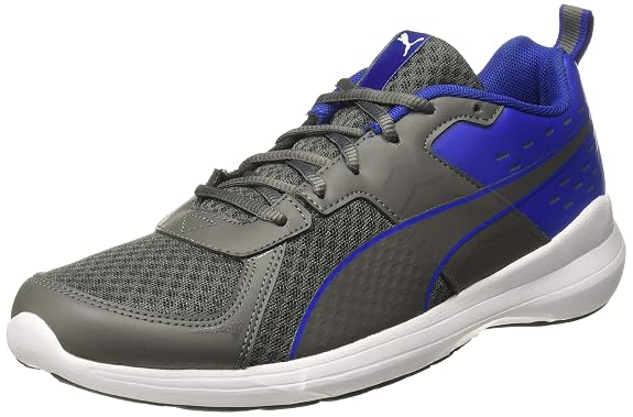 Puma mens Pacer X Graphicster IDP Closed shoe Dark Shadow-Surf The Web-Puma White 9 UK