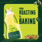 Jivo Everyday Cooking Pomace Olive Oil 2 Litre | Imported from Spain | Rich in MUFA, Low in Saturated Fat | Ideal for Frying, Roasting & Baking | Cooking Oil for Daily Use.