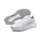 Puma Womens Velocity Nitro CoolAdapt WNS White-Silver Running Shoe - 3.5 UK