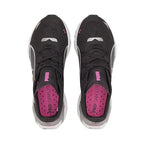 Puma womens UltraRide Wn's Puma Black-Metallic Silver Walking Shoe- 3 UK