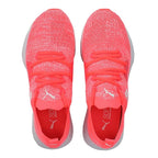 Puma Women's Flyer Runner Engnr Knit Wn s Ignite Pink White Running Shoe-3 Kids UK