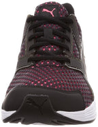 Puma Women's Puma Black-Paradise Pink Running Shoes - 4 UK