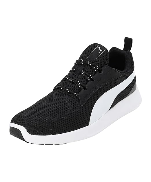 Puma Unisex-Adult Buzz Black-White Sneaker UK-8 (39189303)